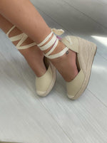 Espadrilles Compensées beige